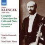 Julius Klengel (1859-1933): Concertini Nr.1-3 für Cello & Klavier, CD