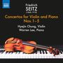 Friedrich Seitz (1848-1918): Konzerte für Violine & Klavier Nr.1-5, CD