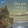Carl Nielsen (1865-1931): Sonaten für Violine & Klavier op.9 & 35, CD