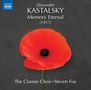 Alexander Kastalsky (1856-1926): Memory Eternal to the Fallen Heroes, CD