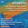 Mieczyslaw Weinberg: Flötenkonzerte Nr.1 & 2 (op.75 & op.148), CD