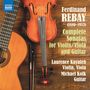 Ferdinand Rebay: Sämtliche Sonaten für Violine/Viola & Gitarre, CD