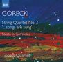 Henryk Mikolaj Gorecki: Streichquartett Nr.3 "Songs are sung", CD