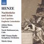 Hans Werner Henze (1926-2012): Nachtstücke und Arien (nach Bachmann-Gedichten), CD
