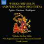 Werke für Violine & Percussion-Orchester, CD