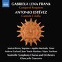 GABRIELA LENA FRANK: Conquest Requiem. ANTONIO ESTÉVEZ: Cantata Criolla. Sonnensymbol in der Mitte.