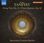 Serge Tanejew (1856-1915): Klavierquartett op.20, CD