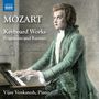 "Mozart Keyboard Works, Fragments and Rarities. Vijay Venkatesh, Piano." Ein Mann in historischer Kleidung am Klavier., CD