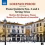 Lorenzo Perosi (1872-1956): Klavierquintette Nr.3 & 4, CD
