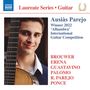 Ausias Parejo - Winner 2022 "Alhambra" International Guitar Competition, CD