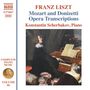 Franz Liszt: Klavierwerke Vol. 66 - Mozart and Donizetti Opera Trancriptions, CD