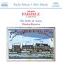 Jacques Paisible: 6 Setts of Aires, CD