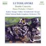 Witold Lutoslawski (1913-1994): Doppelkonzert für Oboe,Harfe & Kammerorchester, CD