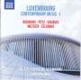Luxembourg - Contemporary Music, CD
