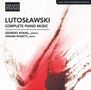 Witold Lutoslawski (1913-1994): Sämtliche Klavierwerke, CD