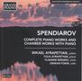 Aleksandr Spendiarian: Sämtliche Klavierwerke & Kammermusiken mit Klavier, 2 CDs