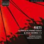 Vittorio Rieti: Klavierwerke & Werke für 2 Klaviere Vol.3, CD