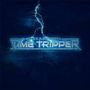 Oben: "Erik S. Bjornsen's", unten: "Time Tripper" in leuchtendem Blau, umgeben von einem Blitz auf dunkelblauem Hintergrund., CD