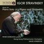 Igor Strawinsky (1882-1971): Werke für Klavier & Orchester & Werke für Klavier solo, 2 CDs