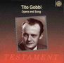 Tito Gobbi singt Arien & Lieder, CD, CD