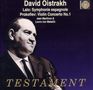 David Oistrach spielt Violinkonzerte, CD