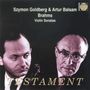 Johannes Brahms: Sonaten für Violine & Klavier Nr.1-3, CD