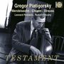 Gregor Piatigorsky, Cello, CD