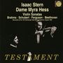 Isaac Stern & Dame Myra Hess, CD