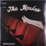 Text oben: "The Marías". Unten: "SUPERCLEAN VOL. I". Rote Theatersitze, Beine einer Person darüber ausgestreckt., LP