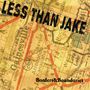 Oben steht "LESS THAN JAKE", unten "Borders & Boundaries". Hintergrund ist eine alte Landkarte., 2 LPs