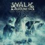 Logo „WALK IN DARKNESS“ und Text „GODS DON'T TAKE CALLS“. Verschleierte Figuren in stürmischer Wasserlandschaft., CD