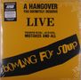 Text: „A Hangover You Definitely Deserve Live“ und „bowling for soup“. Gelber Hintergrund mit schwarzem Text., 3 LPs