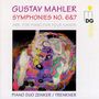 Gustav Mahler (1860-1911): Symphonien Nr.6 & 7 für Klavier 4-händig, 2 CDs
