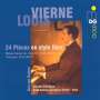 Louis Vierne (1870-1937): 24 Stücke im freien Stil op.31, 3 CDs