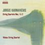 Jurgis Karnavicius: Streichquartette Nr.1 & 2, CD
