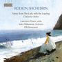 "Rodion Shchedrin: Music from The Lady with the Lapdog, Concerto dolce. Illustration: Frau am Strand, blickt aufs Meer."