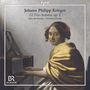 Johann Philipp Krieger: Triosonaten op.2 Nr.1-12 für Violine,Viola da gamba,Bc, 2 CDs