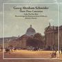 Georg Abraham Schneider: Flötenkonzerte G-Dur op.12, a-moll op. 53, e-moll op. 63, CD