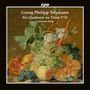 Georg Philipp Telemann (1681-1767): 6 Quatuors ou Trios (1733), CD