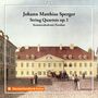 Johannes Matthias Sperger (1750-1812): Streichquartette op.1 Nr.1-3, CD