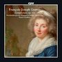Text: "François-Joseph Gossec, Symphonies op. VI, Württembergisches Kammerorchester Heilbronn, Simon Gaudenz, cpo". Porträt einer Frau vor Pflanzen., 2 CDs