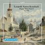 "Leopold Anton Kozeluch Piano Trios Vol. 5 Trio 1790." Alte Stadtansicht mit Kirche, Menschen und Pferdekutsche., CD
