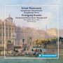 Text: "Ernst Wanczura, Symphonie Ukrainienne, Symphonie Russe, Evstignej Fomin, Orchestral Pieces from 'Boeslavich', Ensemble Altera Pars, Pavel Serbin." 

Illustration: Historische Architektur mit Menschen am Wasser.