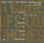 John Cage (1912-1992): Werke für Saxophon Vol.3 & 4, 2 CDs