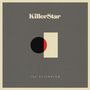 „KillerStar“ oben, „The Afterglow“ unten, mittig ein schwarzer Kreis mit einem roten Halbkreis über einem weißen Rechteck., CD