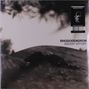 "RHODODENDRON ASCENT EFFORT". Schwarz-weißes Cover zeigt eine hügelige Landschaft mit zwei liegenden Figuren., LP