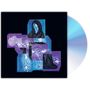 Ein stilisiertes, abstraktes Cover mit einem Kapuzen-Skelett in blauen und violetten Schattierungen auf schwarzem Hintergrund., CD
