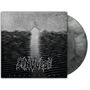 Text: "Convulse" in stilisierter Schrift, "Reflections" in schlichtem Stil. Grautöne, wellenartige Strukturen, Album-Cover Design., LP