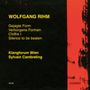 Wolfgang Rihm: Gejagte Form, CD