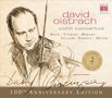 : David Oistrach - Violinkonzerte (100th Anniversary Edition), CD,CD
